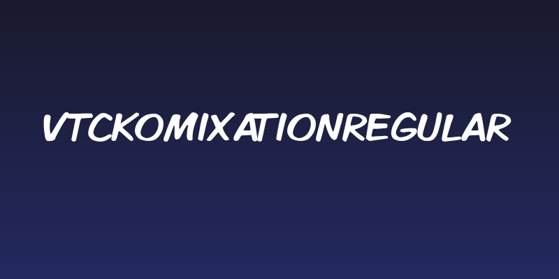 VTCKomixationRegular Social Header