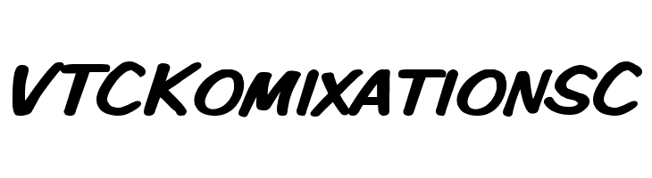 VTCKomixationSC Font