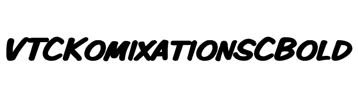 VTCKomixationSCBold Font