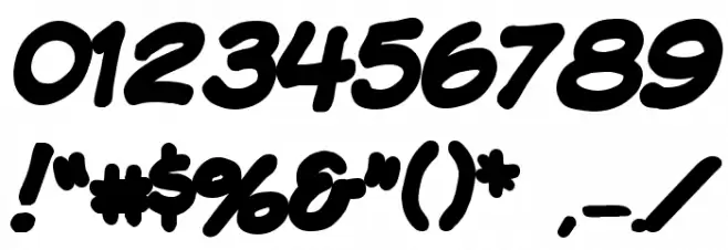 VTCKomixationSCBold Font OTHER CHARS