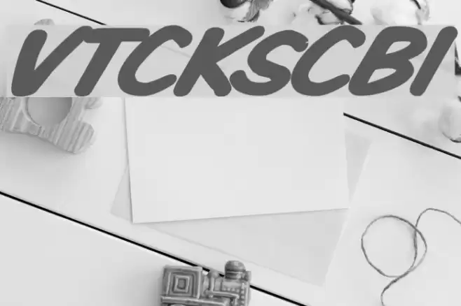 VTCKomixationSCBoldItalic Polices examples