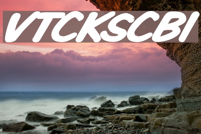 VTCKomixationSCBoldItalic Font examples