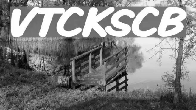 VTCKomixationSCBold خط examples