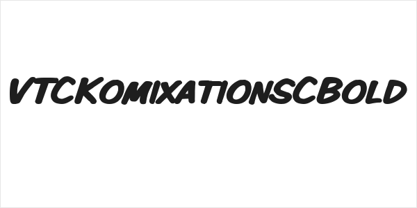 VTCKomixationSCBold Logo