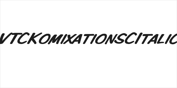 VTCKomixationSCItalic Logo