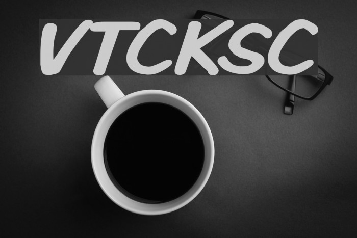 VTCKomixationSC Font examples