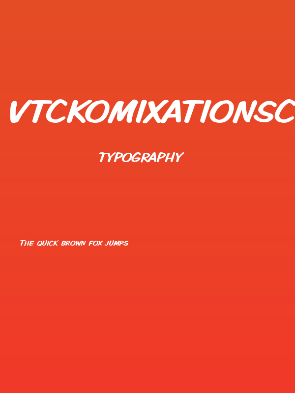VTCKomixationSC Poster