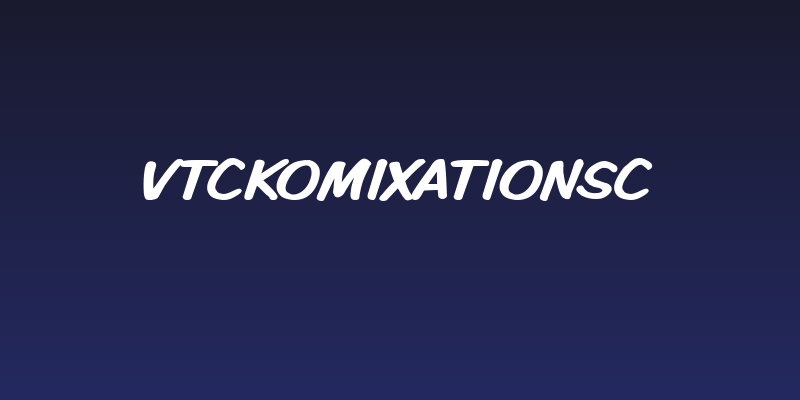 VTCKomixationSC Social Header