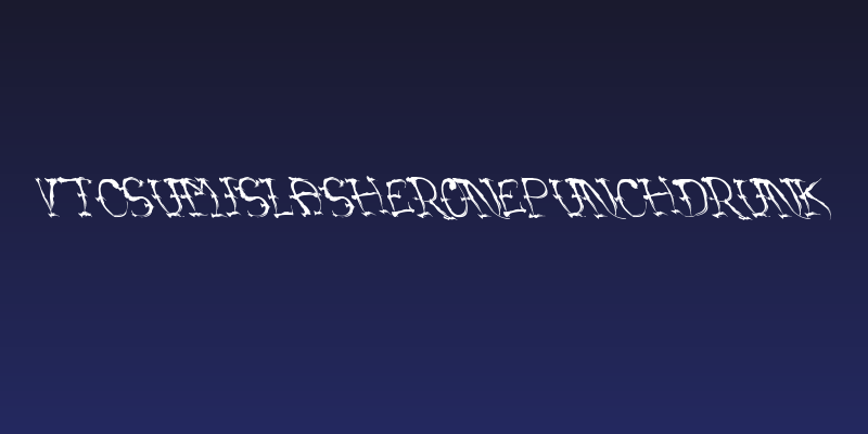 VTCSumiSlasherOnePunchDrunk Social Header