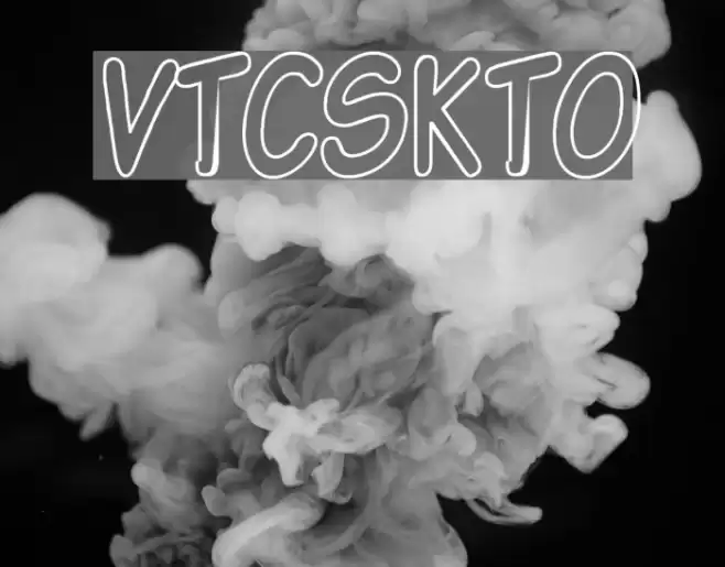 VTCSundayKomixTallOutline フォント examples