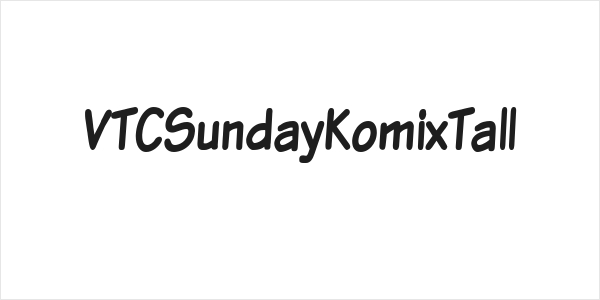 VTCSundayKomixTall Logo