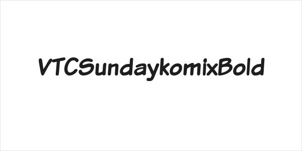 VTCSundaykomixBold Logo