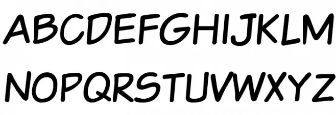 VTCSundaykomixcaps 字体 小写