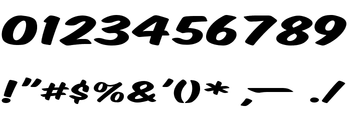 VTCSuperMarketSaleDisplay Font OTHER CHARS