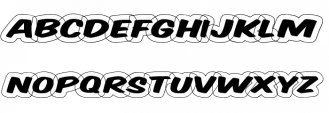 VTCSuperMarketSaleDisplayWired Schriftart Kleinbuchstaben
