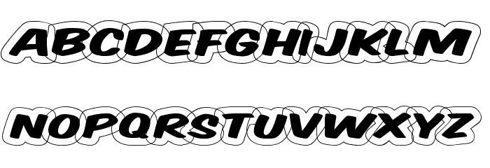 VTCSuperMarketSaleDisplayWired Font LOWERCASE