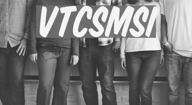 VTCSuperMarketSaleItalic Font examples