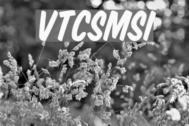 VTCSuperMarketSaleItalic Font examples