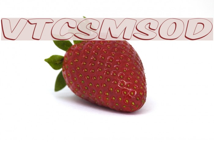 VTCSuperMarketSaleOpenDisplay Font examples