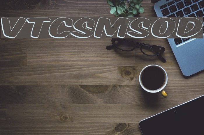 VTCSuperMarketSaleOpenDisplay Font examples