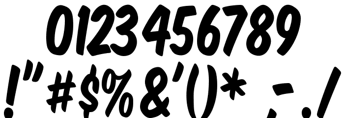 VTCSuperMarketSaleSC Font OTHER CHARS