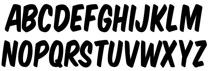 VTCSuperMarketSaleSC Font LOWERCASE