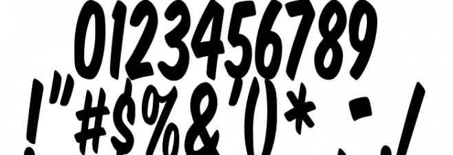 VTCSuperMarketSaleTall フォント その他の文字