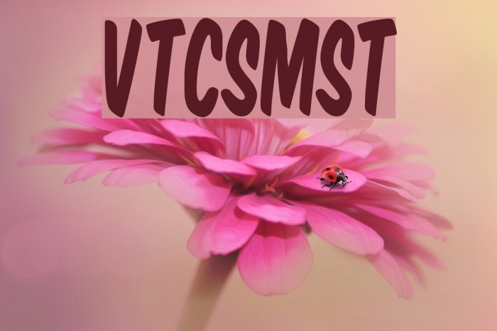 VTCSuperMarketSaleTall Font examples