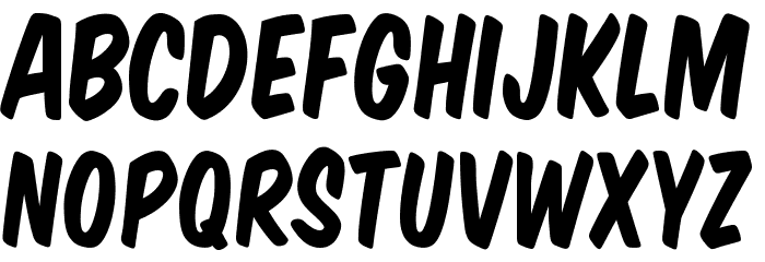 VTCSuperMarketSale Font LOWERCASE
