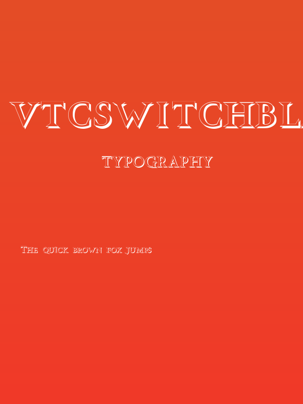 VTCSwitchbladeRomanceShadowed Poster