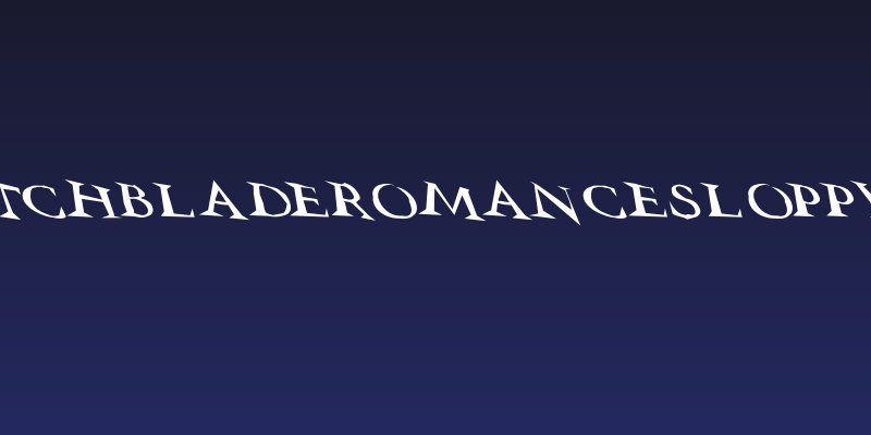 VTCSwitchbladeRomanceSloppyDrunk Social Header