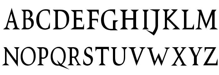 VTCSwitchbladeRomanceTall Font LOWERCASE