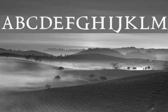 VTCSwitchbladeRomance Шрифта examples