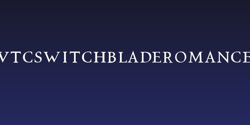 VTCSwitchbladeRomance Social Header