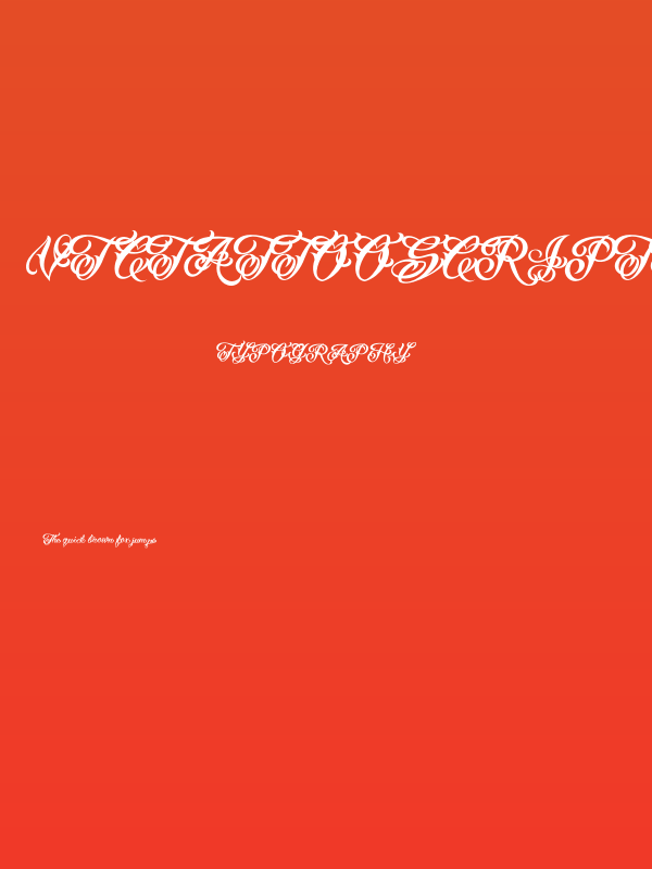 VTCTattooScriptTwo Poster