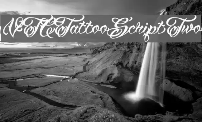 VTCTattooScriptTwo Font examples