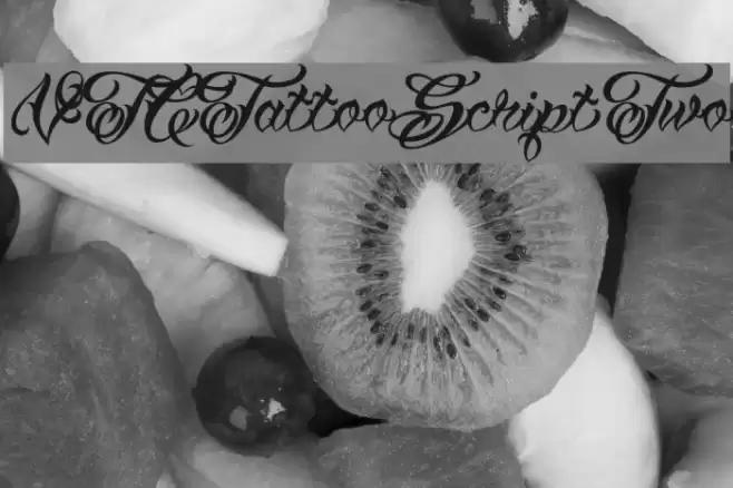 VTCTattooScriptTwo Font examples