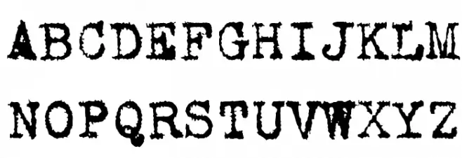 VTCorona Font Litere mari