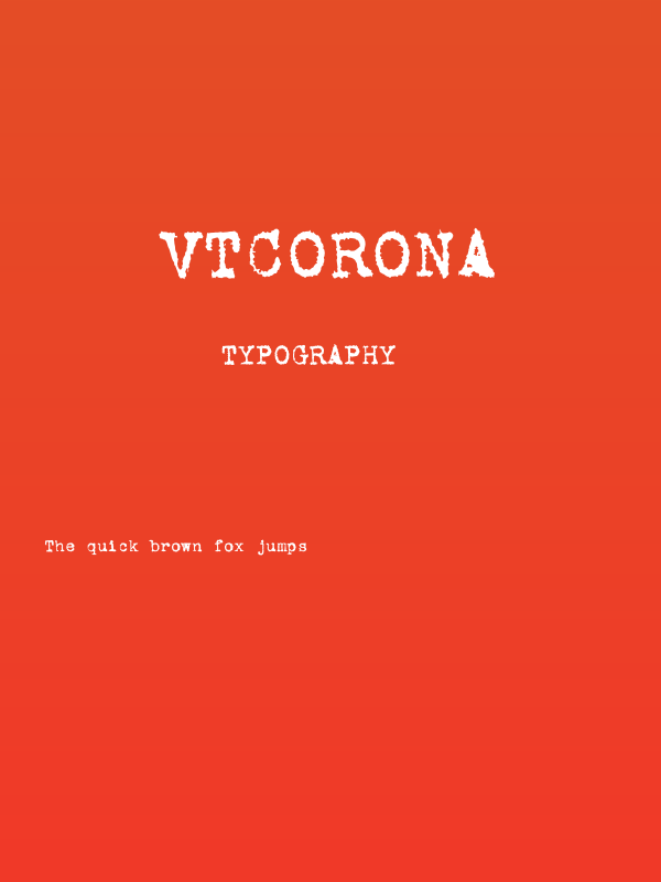 VTCorona Poster