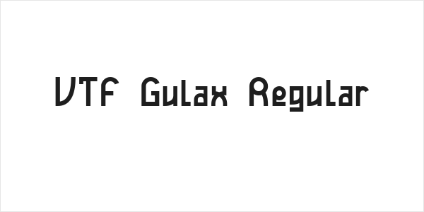 VTF Gulax Regular Logo