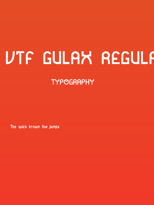 VTF Gulax Regular Poster