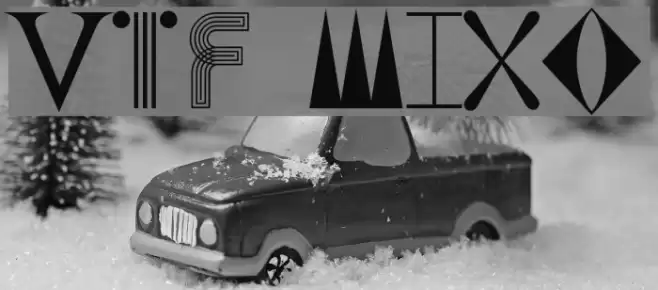 VTF Mixo Font examples