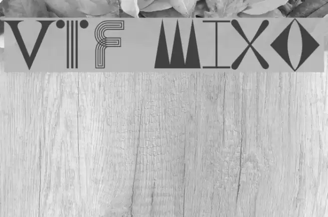 VTF Mixo Font examples