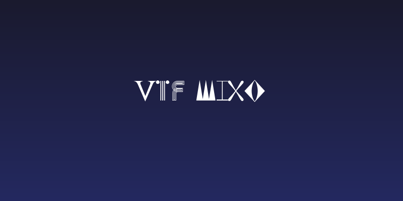VTF Mixo Social Header