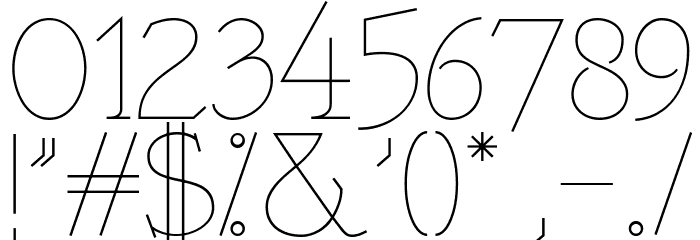 VTF Victorianna Regular Font OTHER CHARS
