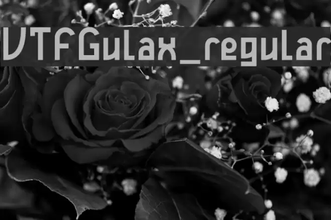 VTFGulax_regular Font examples