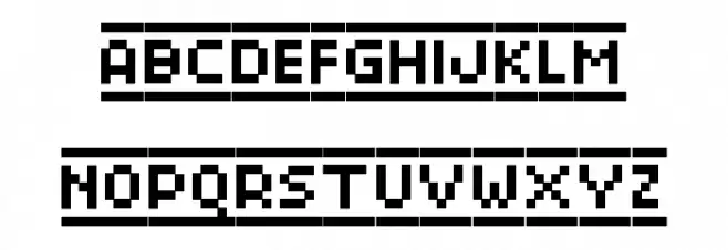 VTFMisterPixel-Tools خط أحرف صغيرة