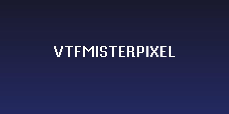 VTFMisterPixel Social Header