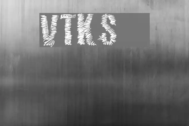VTKS 36 Font examples