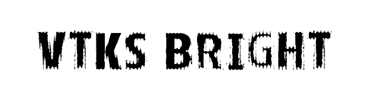 VTKS BRIGHT Schriftart